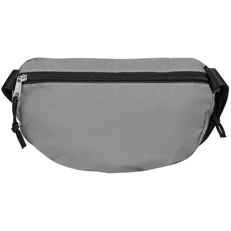 Поясная сумка Manifest из светоотражающей ткани, серая арт.12346.11