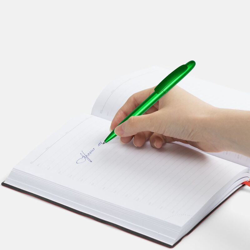 Ручка шариковая Moor Silver, зеленый металлик арт.15903.90