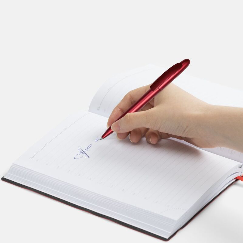 Ручка шариковая Moor Silver, красный металлик арт.15903.50