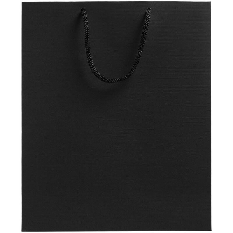 Пакет бумажный Wide, черный арт.74440.30