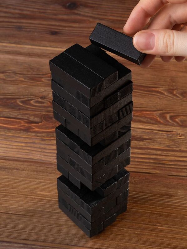 Игра &laquo;Деревянная башня мини&raquo;, черная арт.5351.30