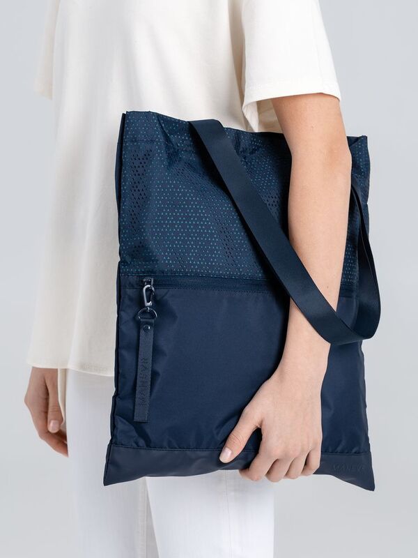 Сумка для покупок Triangel, синяя арт.12414.44