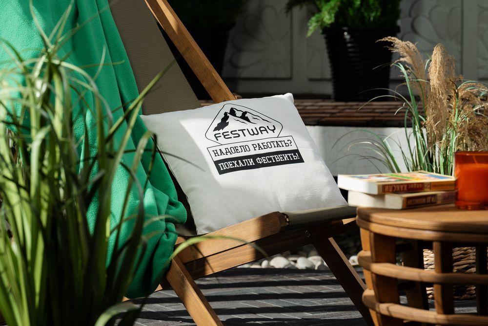 Подушка Holland, неокрашенная арт.16027.00