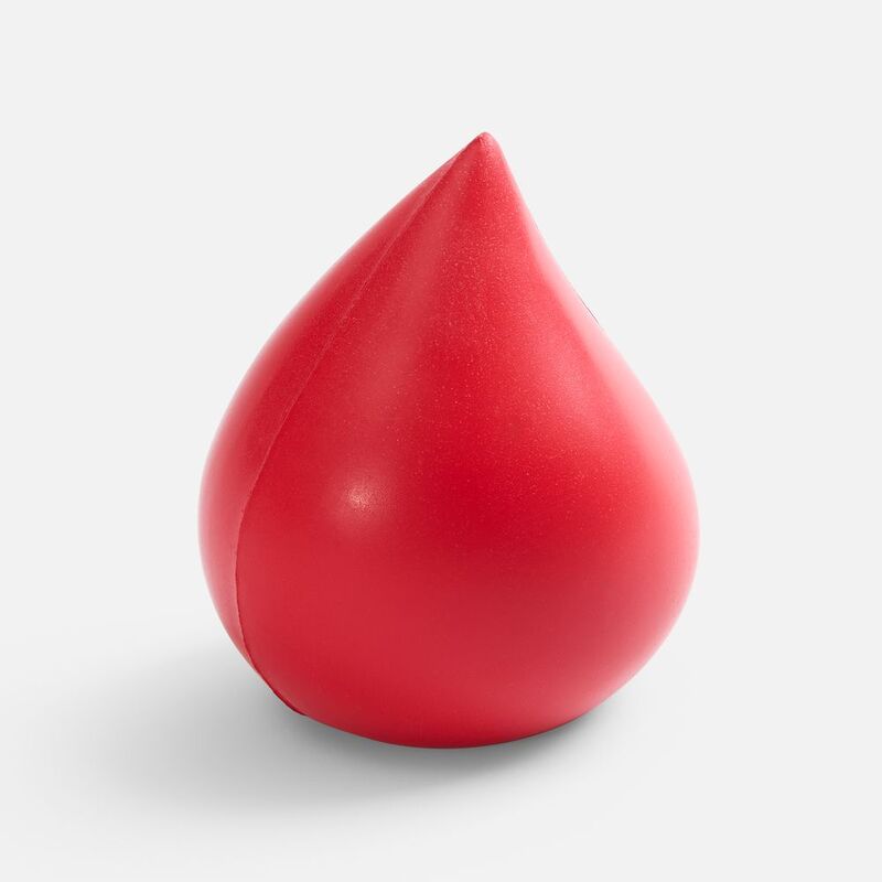 Антистресс &laquo;Капля&raquo;, красный арт.11884.50