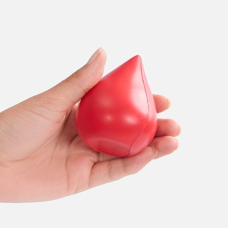 Антистресс &laquo;Капля&raquo;, красный арт.11884.50