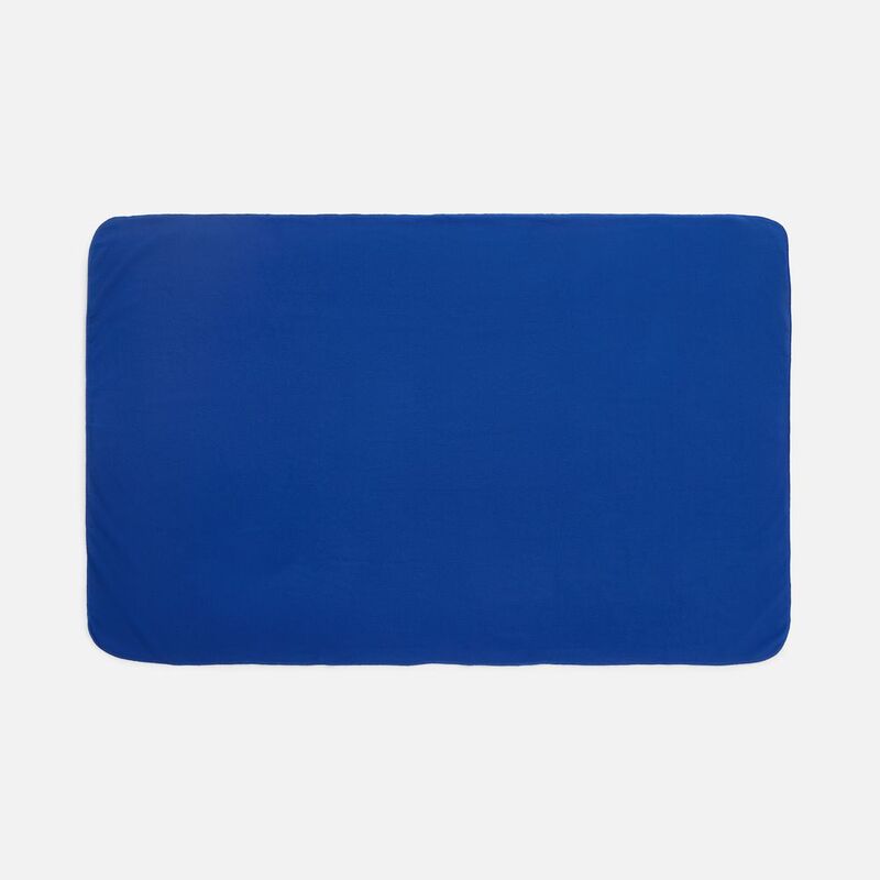 Флисовый плед Warm&Peace, ярко-синий арт.7669.44