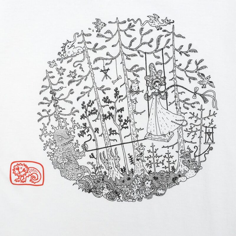 Футболка &laquo;Качели&raquo;, белая арт.71067.60