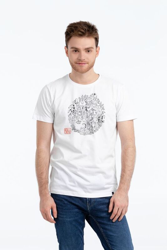 Футболка &laquo;Кавалер&raquo;, белая арт.71068.60