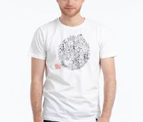 Футболка &laquo;Кавалер&raquo;, белая арт.71068.60