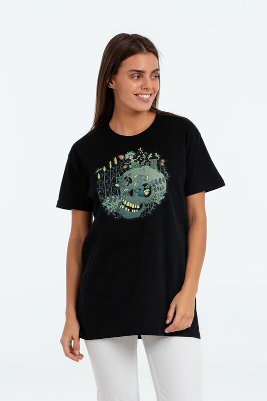 Футболка &laquo;Серенада&raquo;, черная арт.71069.30