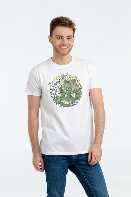 Футболка &laquo;Серенада&raquo;, белая арт.71069.60