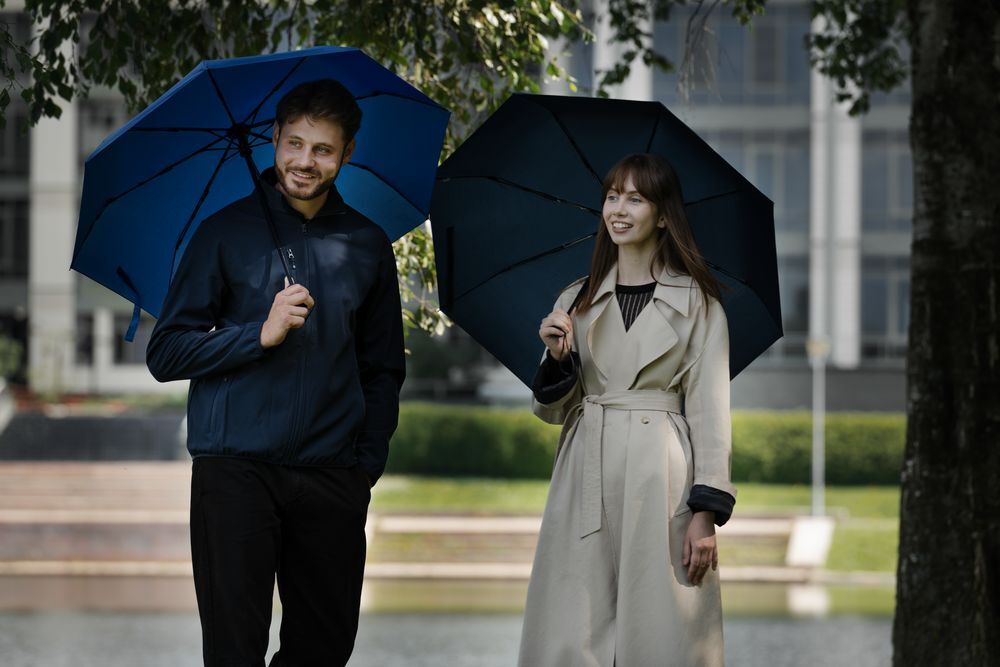 Зонт складной Monsoon, ярко-синий арт.14518.40