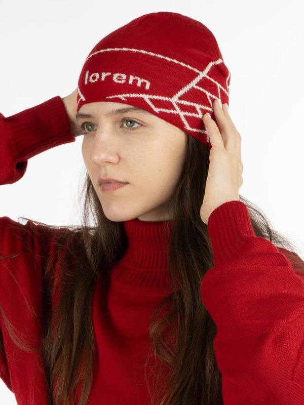 Шапка на заказ Tricksy Classic, полушерсть арт.18813.02