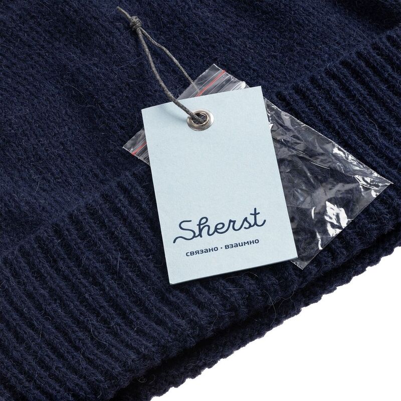 Шапка Cordelia, синяя арт.18002.40