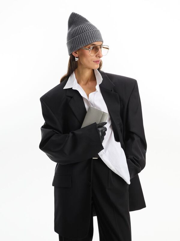 Шапка Alpine, серая арт.18003.11