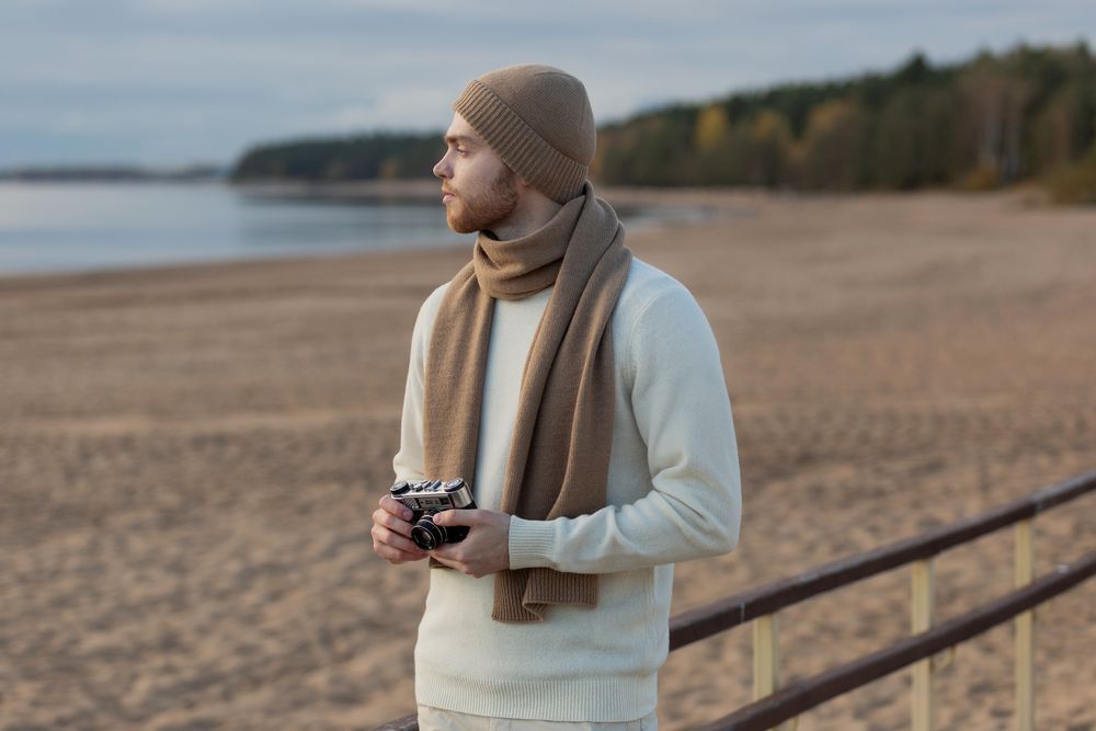 Шарф Cordelia, бежевый арт.18004.00