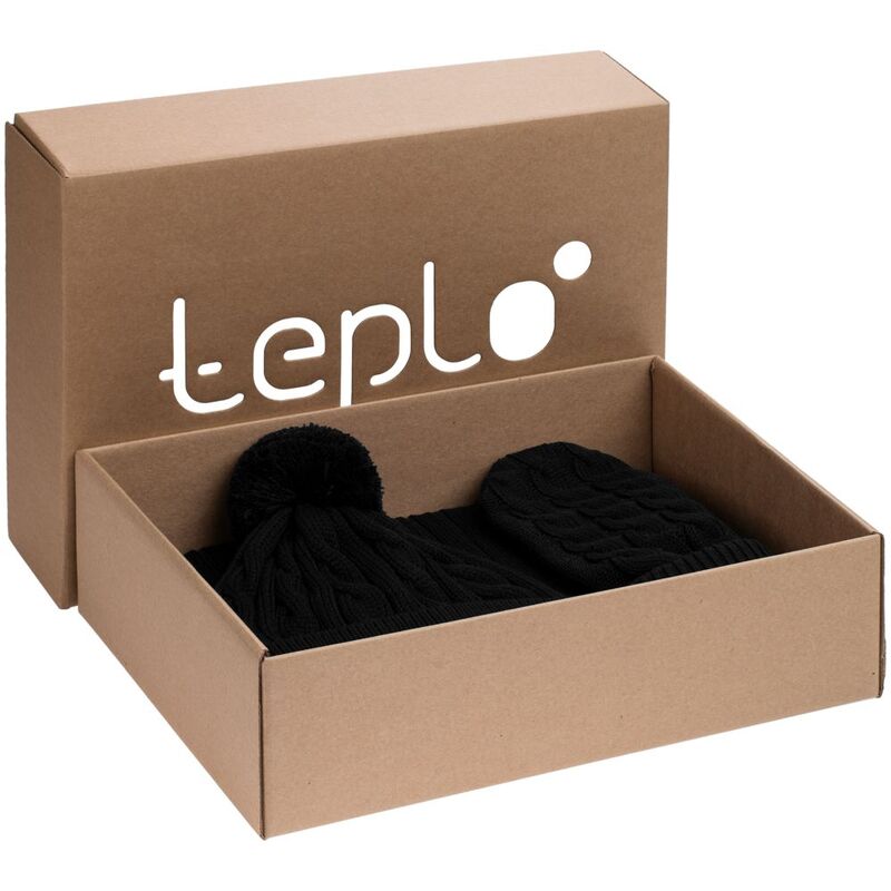 Набор Heat Trick, черный меланж арт.12795.30