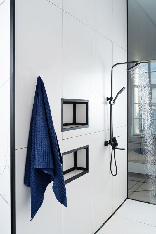 Полотенце Farbe, большое, синее арт.20008.40