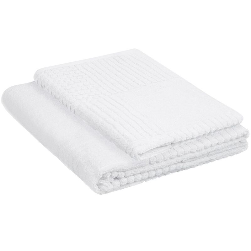 Полотенце Farbe, большое, белое арт.20008.60