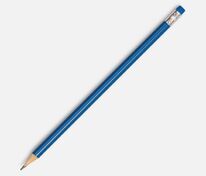 Карандаш простой Hand Friend с ластиком, синий арт.5002.41