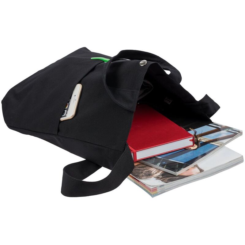 Сумка холщовая через плечо Artspace, черная арт.10878.30