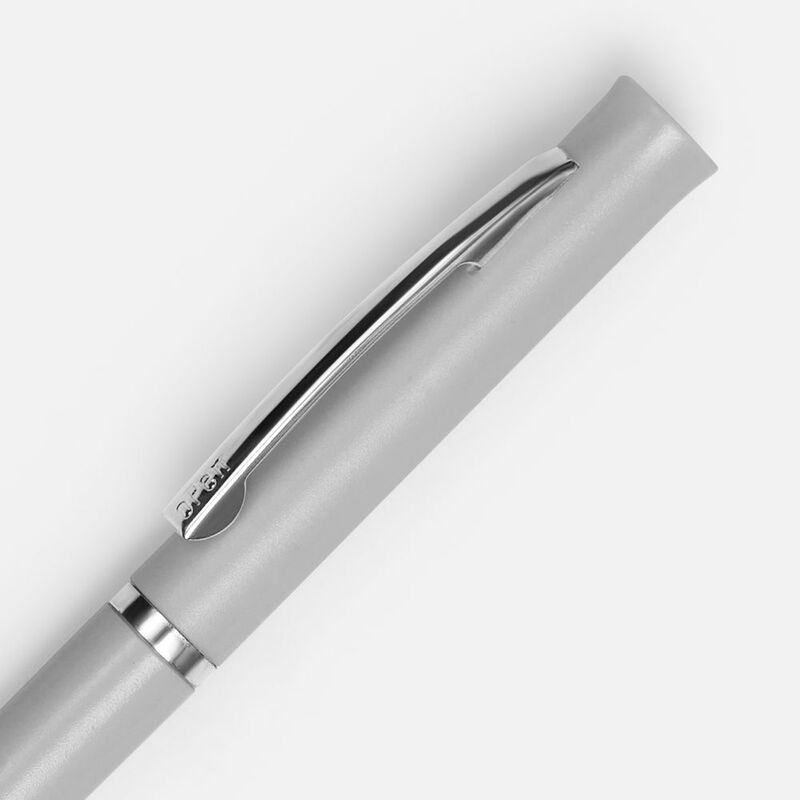 Ручка шариковая Euro Chrome, серая арт.4478.10