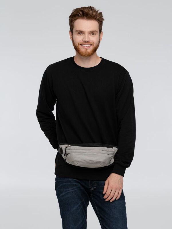 Поясная сумка Urban Out, серая арт.12700.10