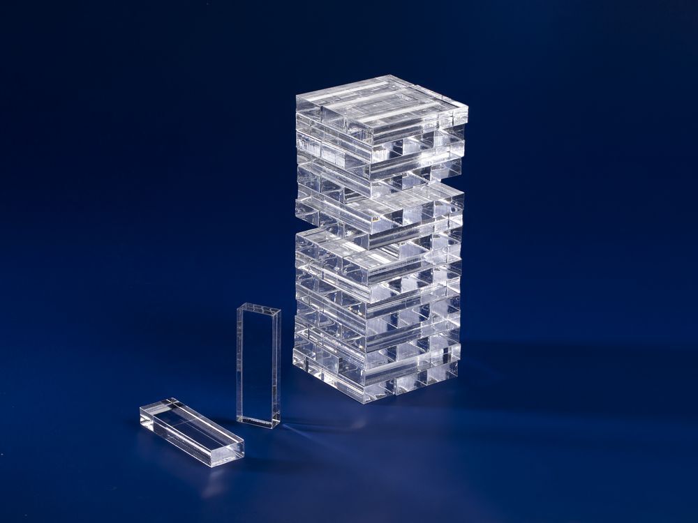 Игра Acrylic Tower, прозрачная арт.17029.00