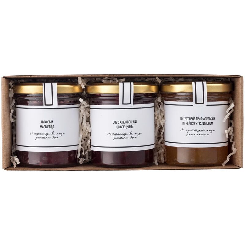 Набор соусов к мясу и сырной тарелке Sweet Aid арт.12789