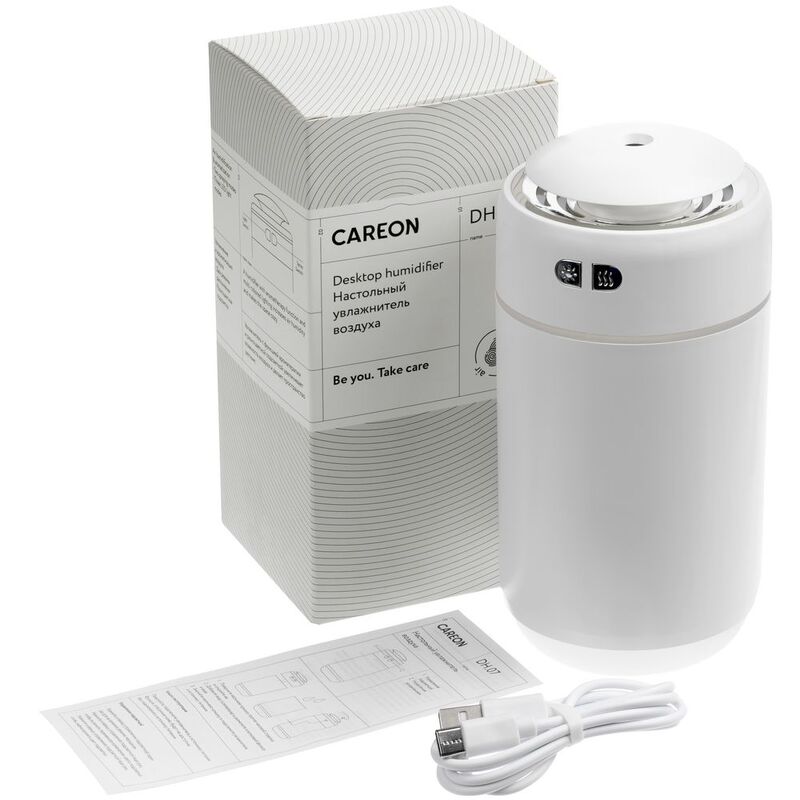 Настольный увлажнитель воздуха с подсветкой DH07, белый арт.12782.60