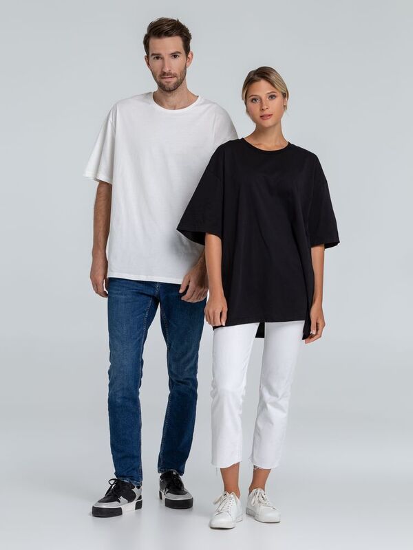 Футболка оверсайз &laquo;Чистая соль&raquo;, черная арт.71170.30