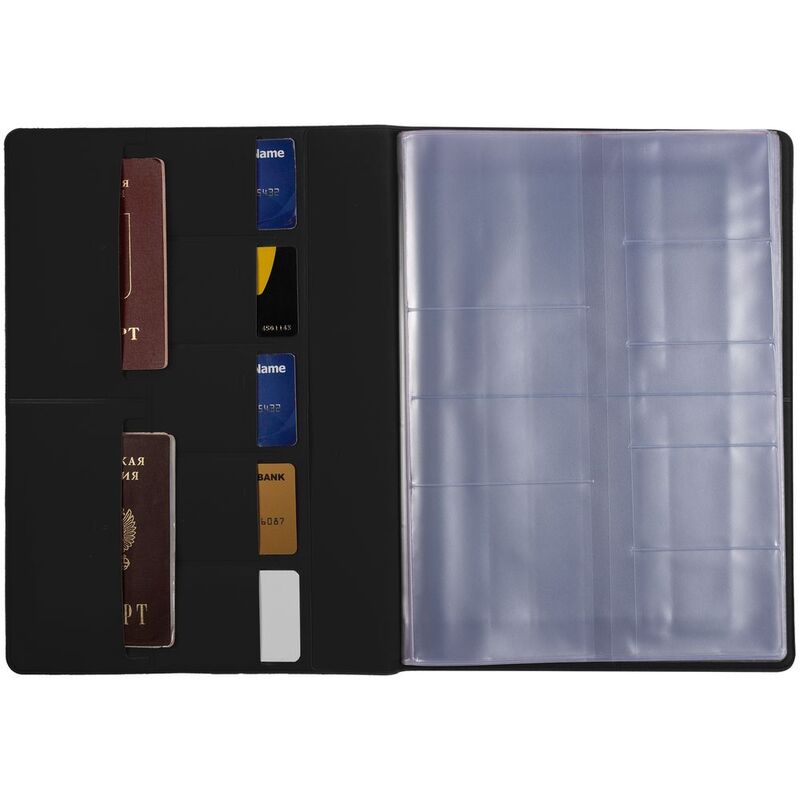 Папка для хранения документов Devon Maxi, черная арт.16432.30