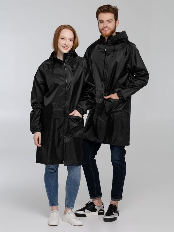 Дождевик Rainman Zip Pro, черный арт.14107.30