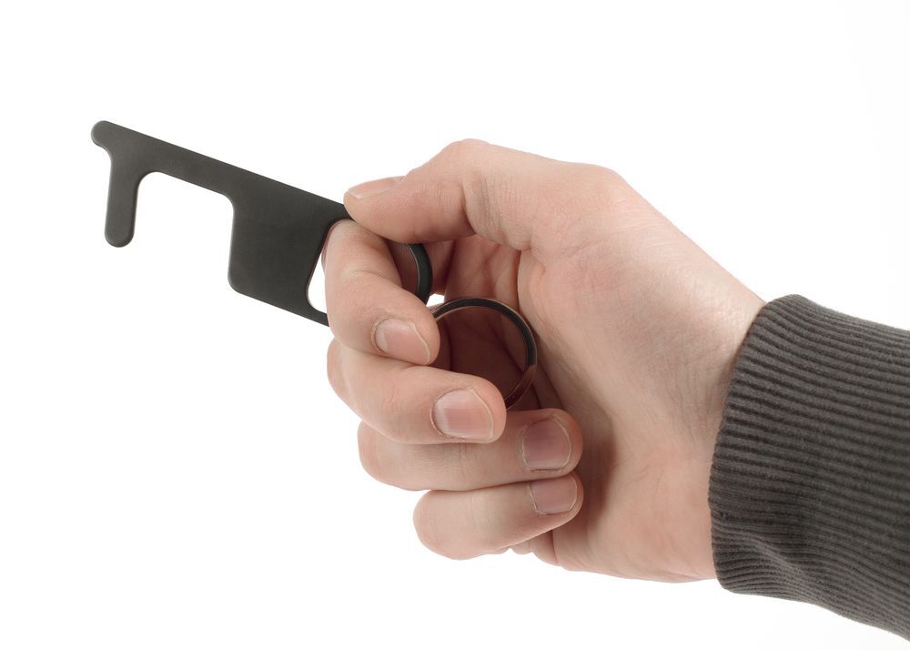 Брелок Poke для бесконтактных нажатий, черный арт.12922