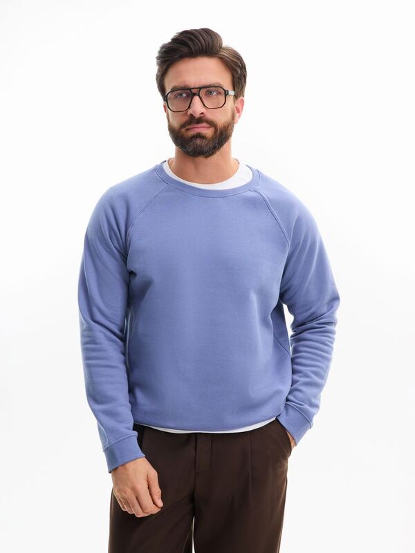 Свитшот унисекс Space, синий арт.03567205