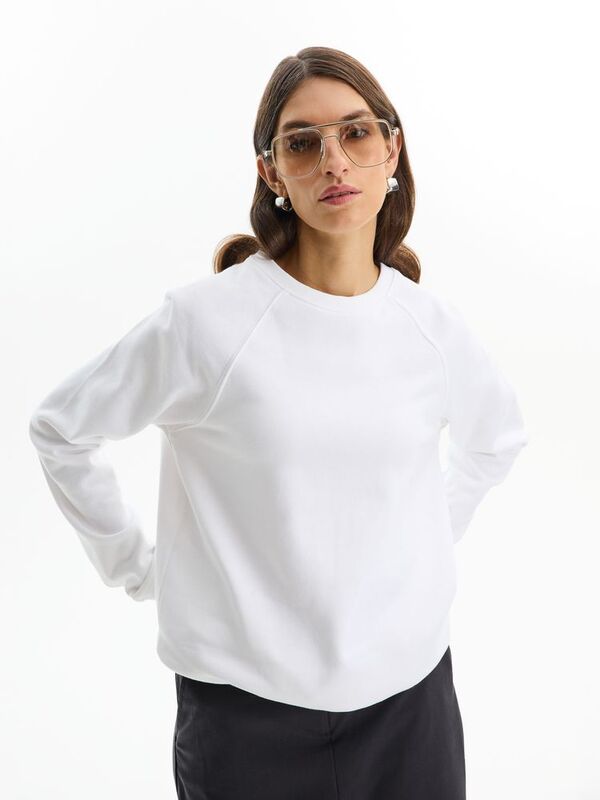 Свитшот унисекс Space, белый арт.03567102