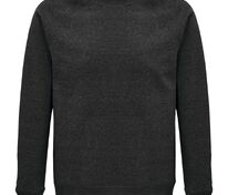 Свитшот унисекс Space, черный меланж арт.03567348