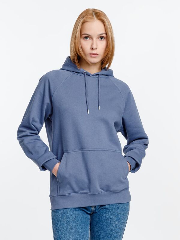 Толстовка унисекс Stellar, синяя арт.03568205