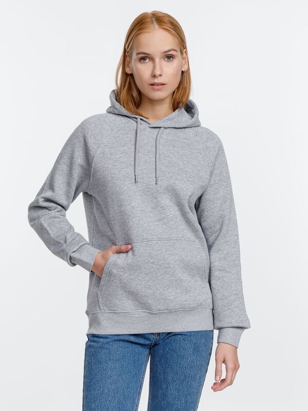 Толстовка унисекс Stellar, серый меланж арт.03568360