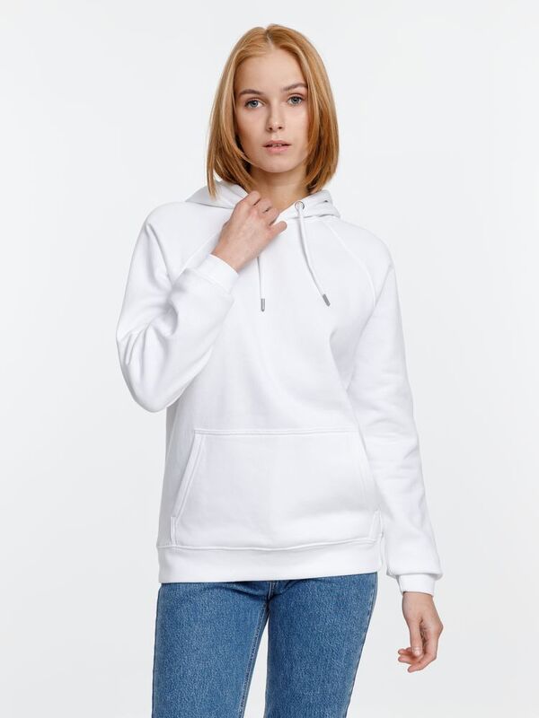 Толстовка унисекс Stellar, белая арт.03568102