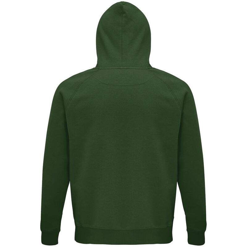 Толстовка унисекс Stellar, темно-зеленая арт.03568264
