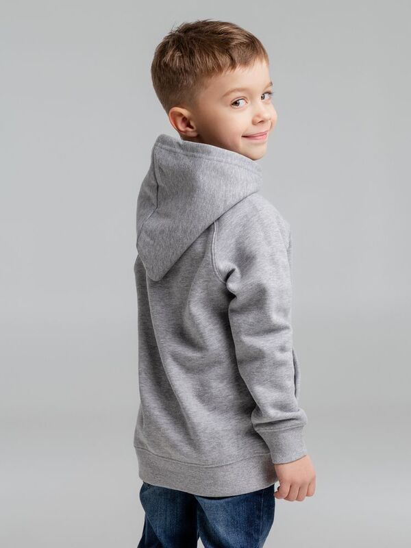 Толстовка детская Stellar Kids, серый меланж арт.03576360