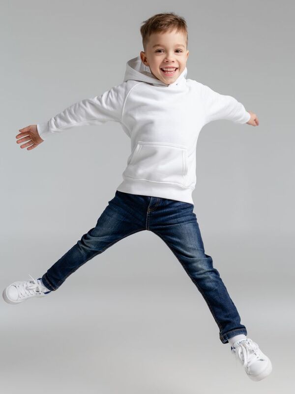 Толстовка детская Stellar Kids, белая арт.03576102