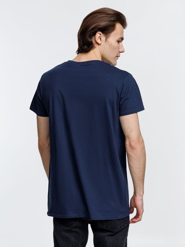 Футболка мужская Pioneer Men, темно-синяя арт.03565319