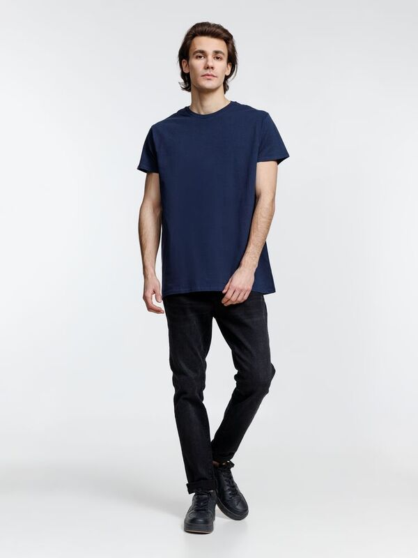 Футболка мужская Pioneer Men, темно-синяя арт.03565319