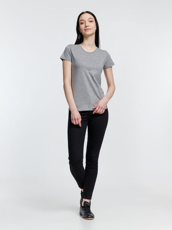 Футболка женская Pioneer Women, серый меланж арт.03579350