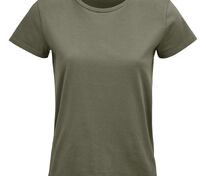 Футболка женская Pioneer Women, хаки арт.03579268