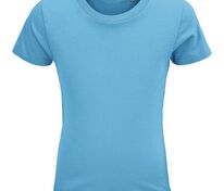 Футболка детская Crusader Kids, бирюзовая арт.03580321