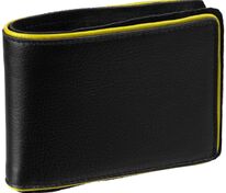 Кошелек Partinico, черный с желтым арт.17975.38