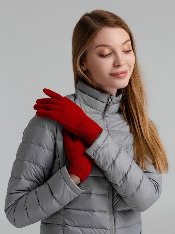 Перчатки Real Talk, красные арт.54801.50